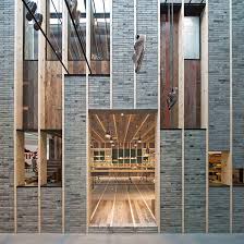 Neri Hu Camper Showroom Office In Shanghai Brick Architecture Architecture Exterior Facade Architecture