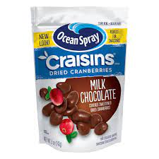 Save On Ocean Spray Craisins Dried Cranberries Milk Chocolate Covered Order Online Delivery Stop Shop