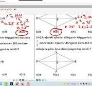 5-)M7 Özel Dörtgenler (Eşkenar Dörtgenin Alanı) 47