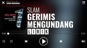 Pernah juga kau pinta perpisahan aku sangkakan itu hanyalah gurauan nyata kau serius dalam. Slam Gerimis Mengundang Lirik Youtube