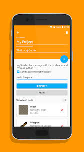 Jun 10, 2018 · mod creator. Mod Maker Pro For Minecraft Pe 2 3 9 Download Android Apk Aptoide