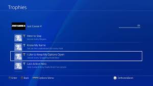 To unlock fast travel, complete the wanay extraction mission, then go to the wachikuni region and complete the illapa project mission. Just Cause 4 Trophy List Leak Unreleased Games Psnprofiles