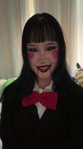 I love spooky szn 🩸 #halloween #makeup #halloweencostume #billy  #billythepuppet #cosplay #saw #horror