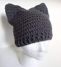 Chapeau De Chat Kitty Bonnet Oreilles Animaux Au Crochet Etsy Crochet Cat Hat Crochet Gifts