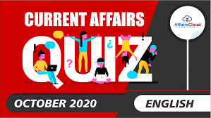 If you know, you know. Top Current Affairs Quiz 11 12 October 2020