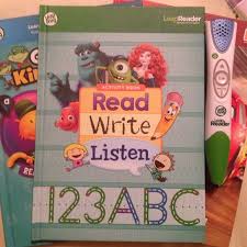 The Leap Frog Leap Reader W 3 Books Pen Charger Books Reading Writing Smart Pen
