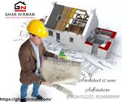 Architect Is New Adventure Ghar Nirman In 2020 Architect Plumbing Drawing Contractors