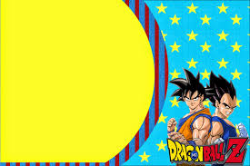 Dragonball z small napkins $9.99. Dragon Ball Z Free Printable Invitations Oh My Fiesta In English