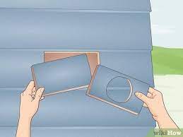 3 Easy Ways To Cover A Dryer Vent Hole Wikihow