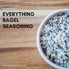 Homemade Everything Bagel Seasoning Mama In The Midst Recipe Everything Bagel Seasoning Recipes Arbonne Recipes