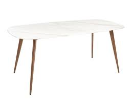 Pair it with a similar side table, or use it as a standalone piece to create interest in quaint spots. Lucerne White Marble Dining Table Rectangle Dwell Dining Dwell Lucerne Marble Dining Table Marble White Marble Table Dining White Marble Dining Table