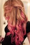 Pink Rose Gold Strawberry Blonde Hair