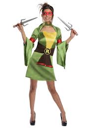 Ninja turtle costumes are great for groups of friends or family. Adult Sexy Raphael Ninja Turtle Costume 887254 Fancy Dress Ball