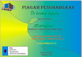 Maybe you would like to learn more about one of these? Desain Piagam Sertifikat Versi Coreldraw Sd Muhammadiyah 1 Krian