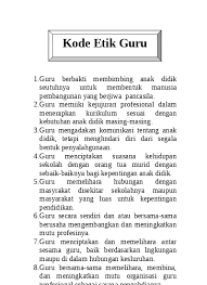 Check spelling or type a new query. Makalah Profesionalisme Dunia Pendidikan 1