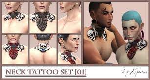 Jul 3, 2020 at 8:32 pm. Kristine Appel S Reblogs Of Awesome Cc Kyimu My First Neck Tattoo I Hope You Like