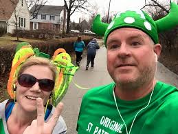 Did the Donut 5k Run today with my buddy Fletcher 🐶🐕🍩