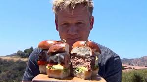 Gordon Ramsay Teaches Us What Goes Into Making The Perfect Burger Gma Ramsay Burger Recipe Gordon Ramsey Recipes Gordon Ramsay