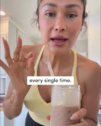 Thick, creamy, and tastes like a chocolate milkshake 😍, FlavCity’s  Chocolate Peanut Butter Protein Smoothie packs 25g protein, 10g collagen,  and 100% clean ingredients—all without a blender!, Use code ...