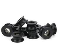 Amazon.com: 10pcs U Type Groove Pulley Nylon Coated Guide ...
