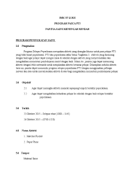 Kertas kerja untuk program bermula minggu hadapan. 43 Kertas Kerja Program Selepas Pt3 Pics