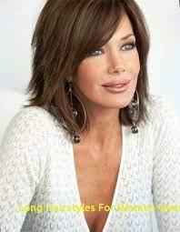 93 Best Long Hairstyles For Women Over 50 In 2020 Womens Hairstyles Hairstyles For Thin Hair Long Hair Styles
