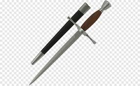 What are the three names of the swords used in fencing? Parrying Dagger Sword Weapon Stiletto Sword Fencing Wood Png Pngegg