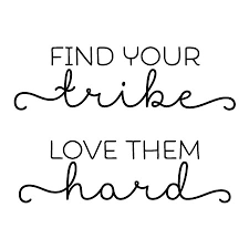 Reasonably priced wall art makes the wallet happy! Find Your Tribe Wall Quotes Decal Wallquotes Com