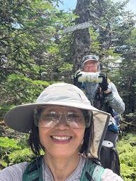 Hiking trails near Golden Ears peak in Port Moody