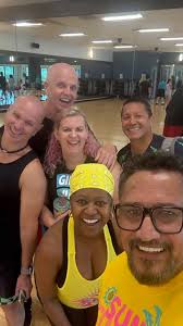 Motivated toning class in Oneonta downtown district