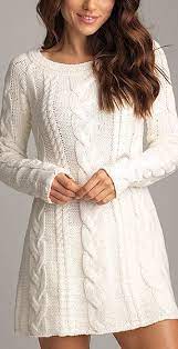 Snow Sweater Dress With Leggin S This Would Be An Adorable Outfit Kazak Elbise Elbise Modelleri Kiyafet