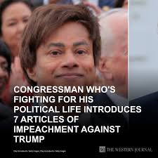 Congressman Who's Fighting for His Political Life Introduces 7 Articles of  Impeachment Against Trump: It looks like Democrats still haven't learned  any lessons from the last 10 years. Tap the link to