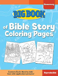 Y these coloring page illustrations are part of our larger series where mandy groce has created an individual sheet for each of the bible books. Big Book Of Bible Story Coloring Pages For Elementary Kids Big Books Cook David C 9780830772339 Amazon Com Books