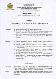 Contoh sk yayasan untuk lembaga. Sk Pendukung Lsp P1 Lsp P1 Smk Pgri 1 Surabaya