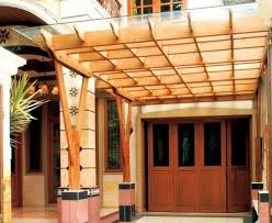 Selain itu, model teras rumah minimalis juga dirasa lebih modern dan sesuai dengan gaya rumah masa kini. Desain Kanopi Kayu Minimalis Sederhana Model Tahun 2021