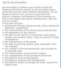 Documentation Of Colostomy Nursing Documentation Nursing