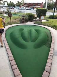 Took The Family To Play Minigolf On Vacation Meme Guy