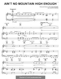 Marvin Gaye Tammi Terrell Ain T No Mountain Ain T No Mountain High Enough Marvin Gaye Tammi Terrell By N Ashford V Simpson On Musicaneo Tammi Terrell Violin Music Guitar Lessons Fingerpicking