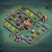 Maison Des Ouvriers Niveau 5 Base Mdo 5 Hdv 5 Clash Of Clans 3