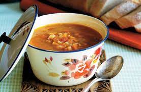 Red Lentil And Tomato Soup Recipe From Poh S Kitchen Nourish Magazine Australia I Would Substitute Vegetable Stock Tomato Soup Recipes Recipes Lentil Recipes