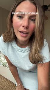 Chic Powder Blue Dress for Easter Celebrations