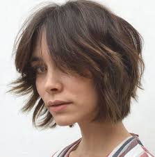 Short Shaggy Bob with Bangs