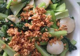 Resep 20 Tumis Sawi Baso Ikan Tabur Bawang Putih Goreng Oleh Ekitchen Recipe Tumis Bawang Putih Resep Tumis