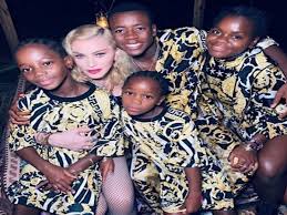 The twins, estere and stella, are six years old. Madonna Posts Adorable Pics With Her Six Children Wishes Self Happy Father S Day