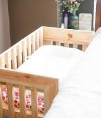 How To Build A Co Sleeper Crib Co Sleeper Crib Baby Crib Diy Bedside Crib Co Sleeper