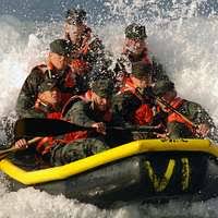 Basic Underwater Demolition/SEAL (BUD/S) students