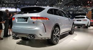 Suv Goes Svr New Jaguar F Pace Svr Is Here For 2018 Car Magazine