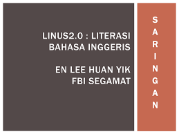 Transisi bahasa inggeris tahun 1. Linus 2 0 Literasi Bahasa Inggeris