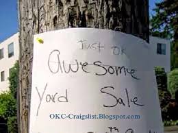 Yard Sale Sign Of The Week Everyone S A Critic For Sale Sign Yard Sale Signs Yard Sale
