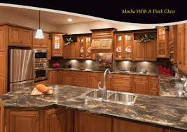mocha dark glaze framed rta cabinets